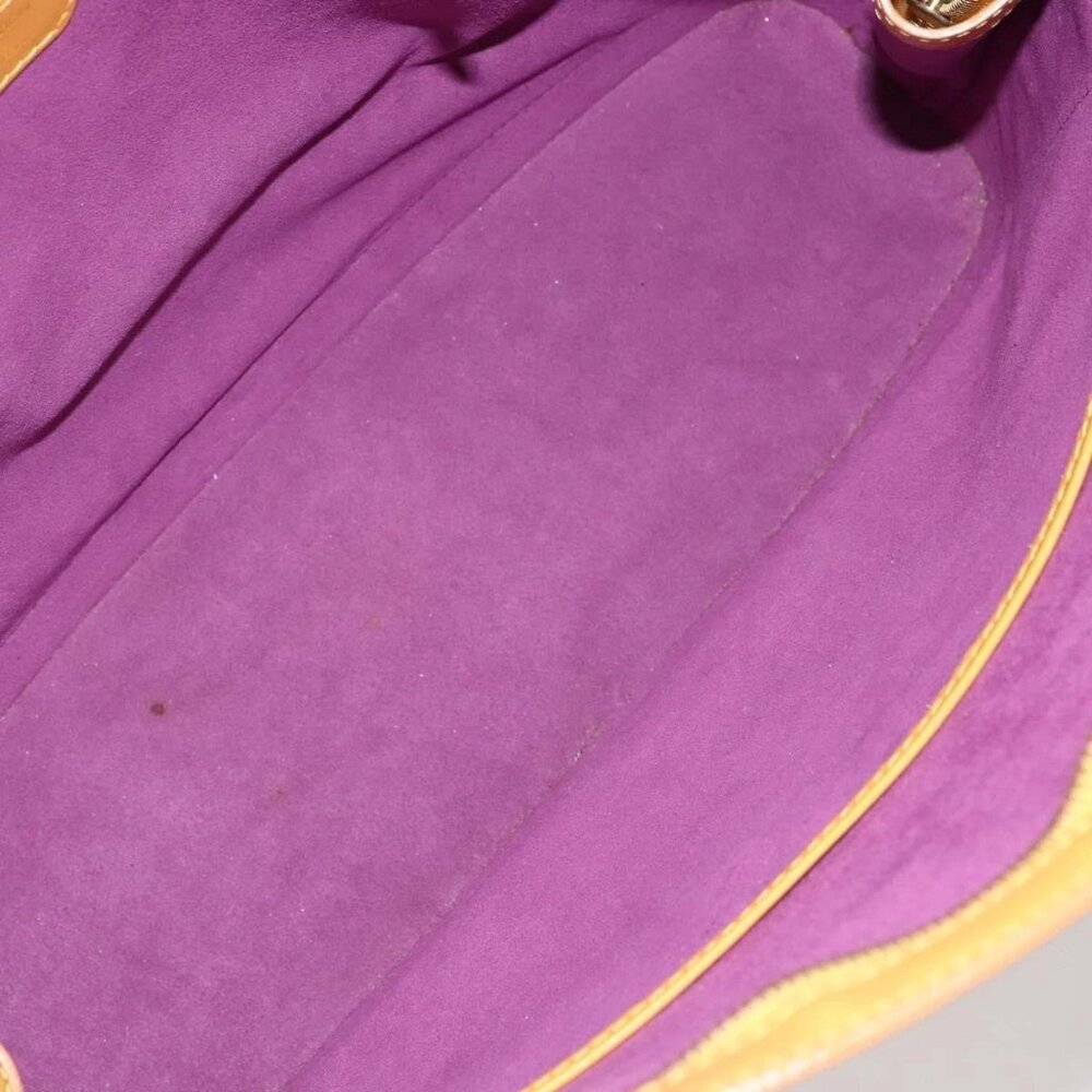 LOUIS VUITTON Epi Lussac Shoulder Bag Yellow M52289 LV Auth BA6181 - Picture 12 of 16